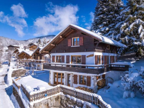 Chalet rénové avec sauna, cheminée, parking privé, WiFi, 5 chambres pour 12 personnes - FR-1-459-196